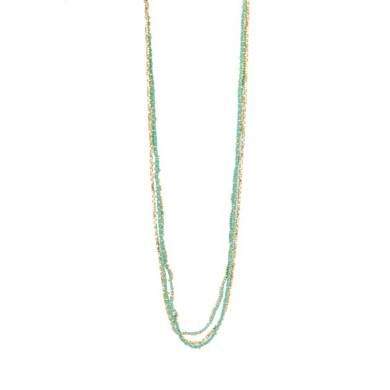 Collana House of Tuhina Donna in Lega metallica TH-N451G-SE-39 - TH-N451G-SE-39